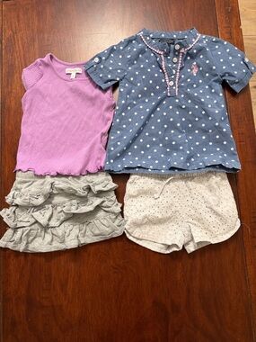 Toddler Girls Clothing. Bundle Size 3T